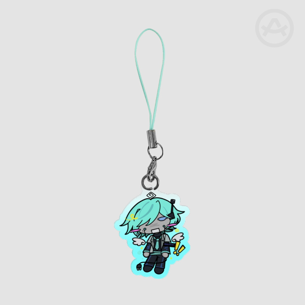 Collinlock16 Minecraft Arg Series AndreW2002 Acrylic Phonestrap