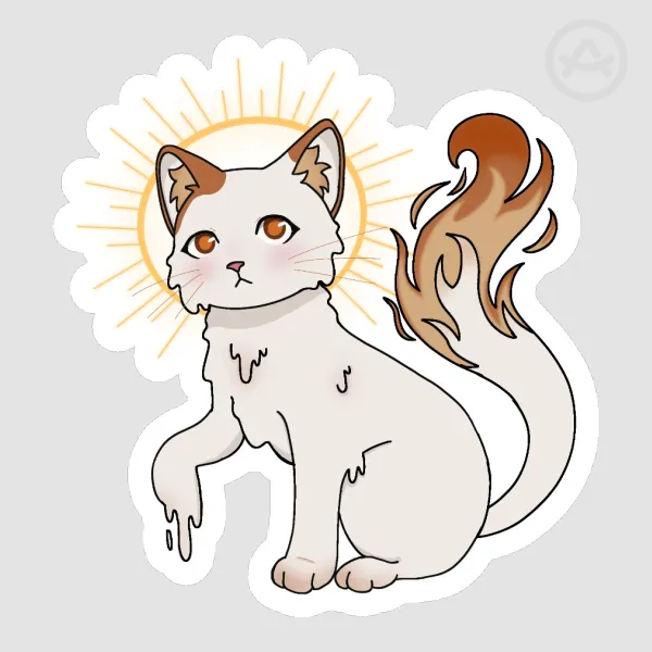 The Desolation Cat - The Magnus Archives - Sticker