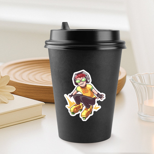 Beat Vinyl Sticker