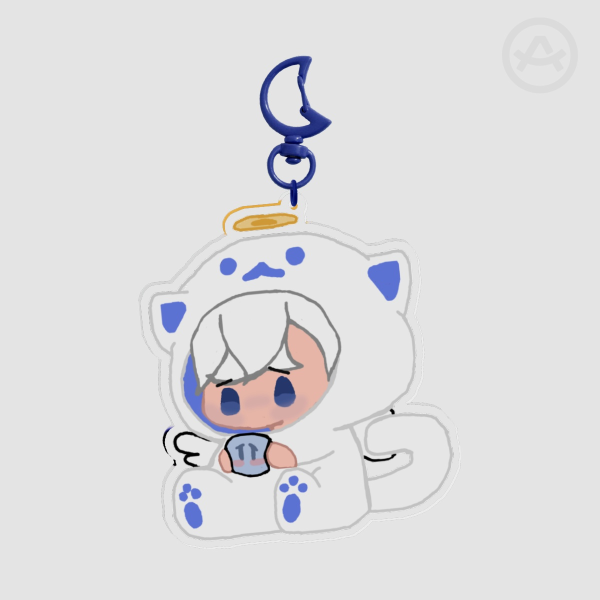"EeepMews" Jung Acrylic Keychain