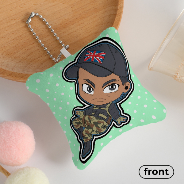 Mini Pillow Keychains p/g