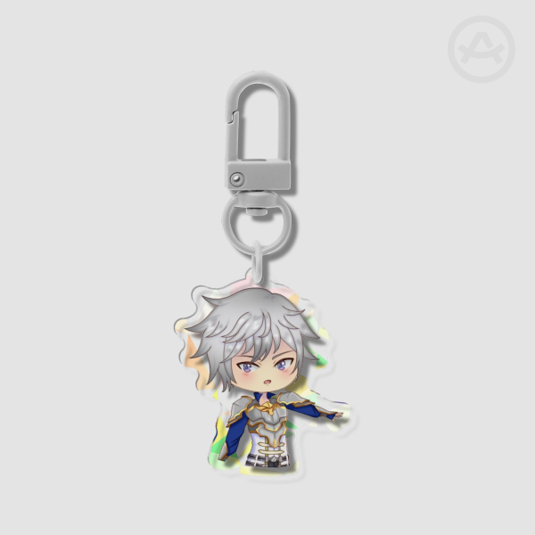 Joshua Broken Glass Keychain