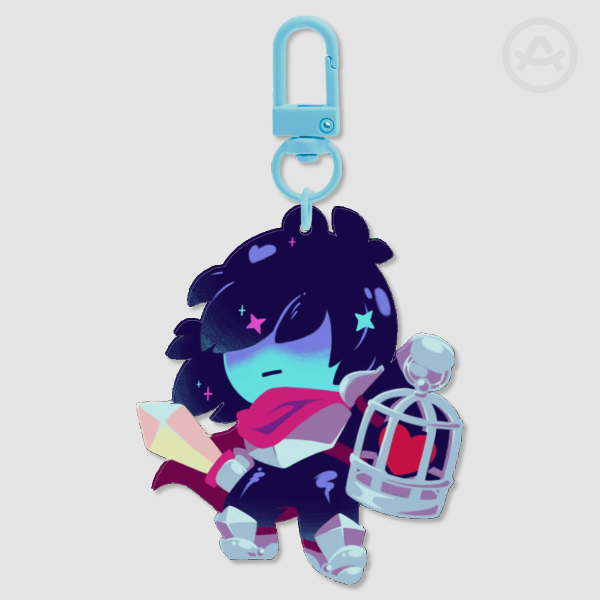 Kris 2.5in Full Bleed Wood Keychain