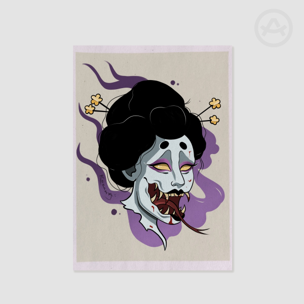 Geisha Print