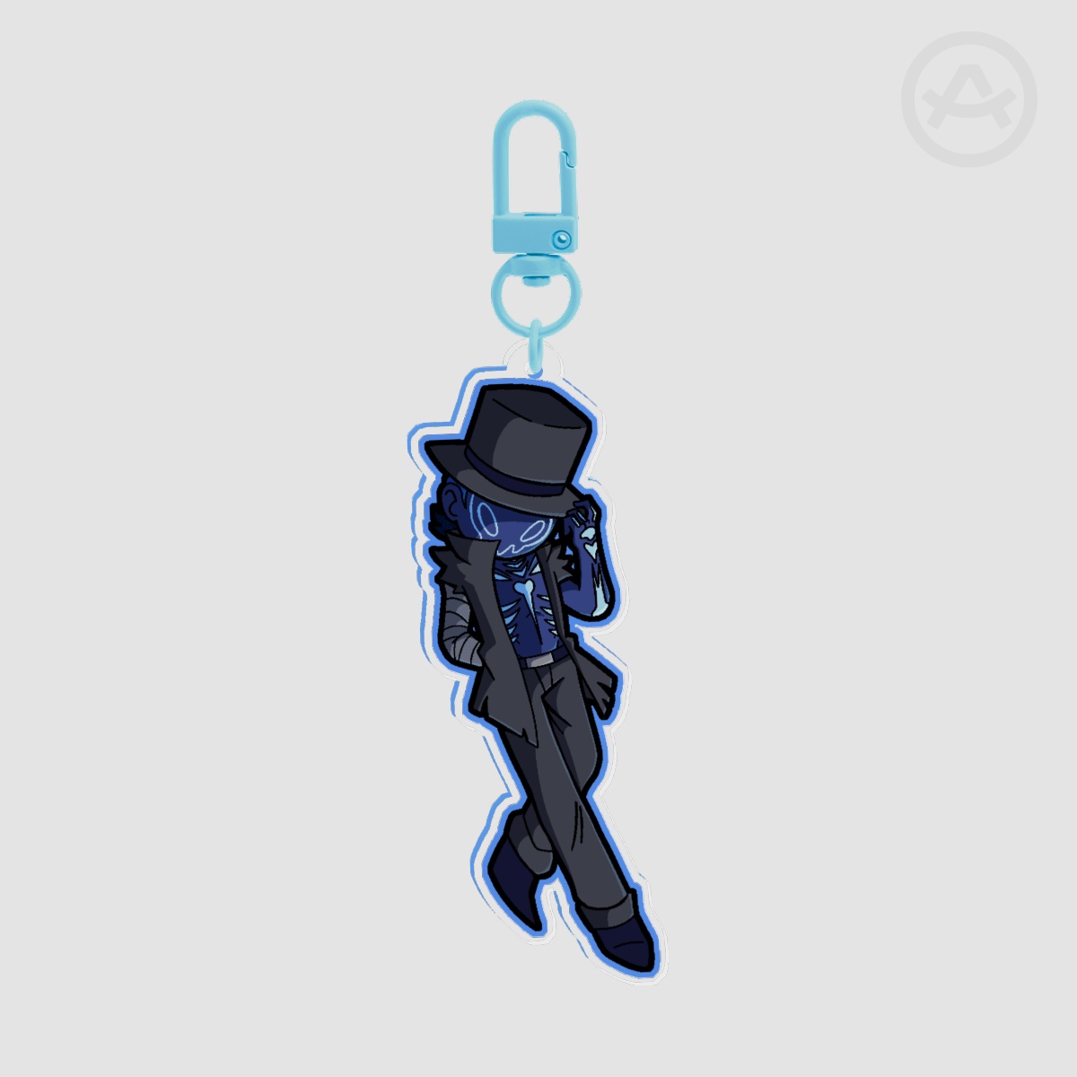 [The Living Tombstone] Doc Keychain