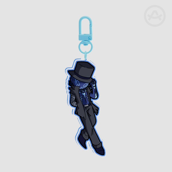 [The Living Tombstone] Doc Keychain