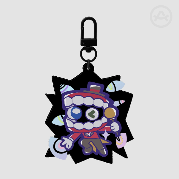 Caine Rainbow Acrylic Keychain