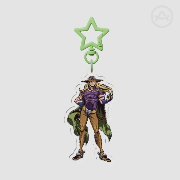 Gyro Zeppeli Acrylic Keychain