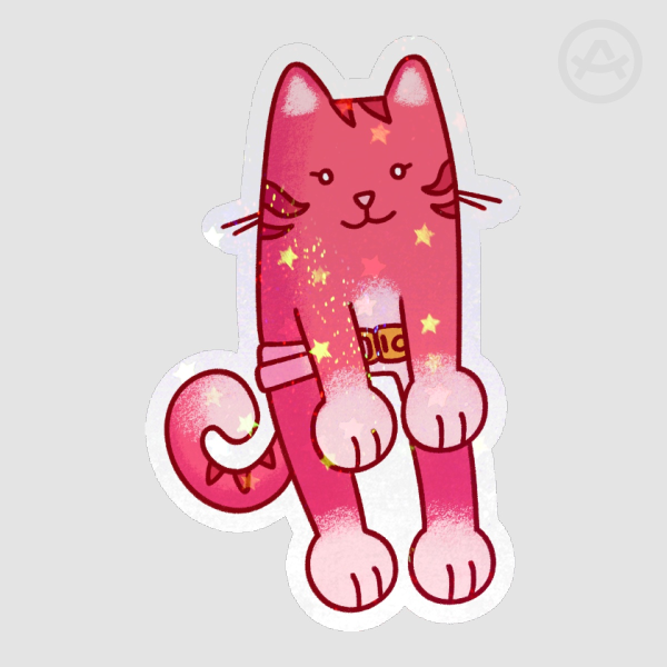 Sora Kitty - Holo Sticker