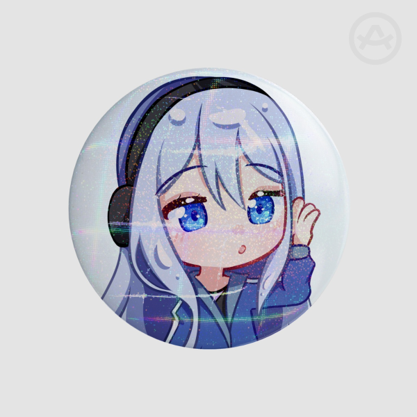 Kanade Yoisaki Round Badges (Button Pins)