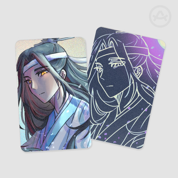 Lan Wangji Holographic Photocards