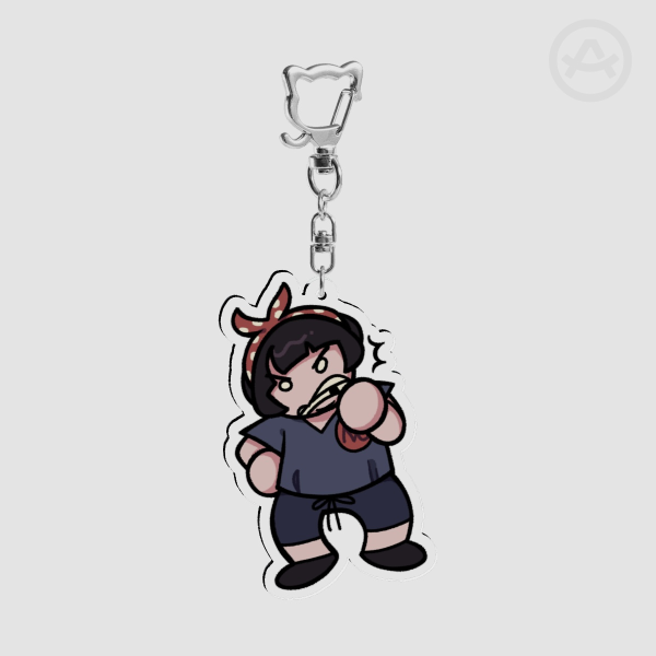 Tracy Newkrik - Clear Acrylic Keychain