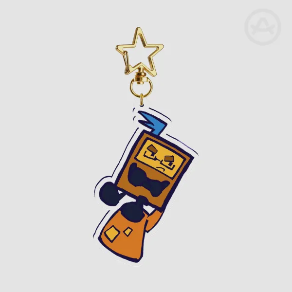 Pamphlet Interdimensional --- Classic Acrylic Keychain