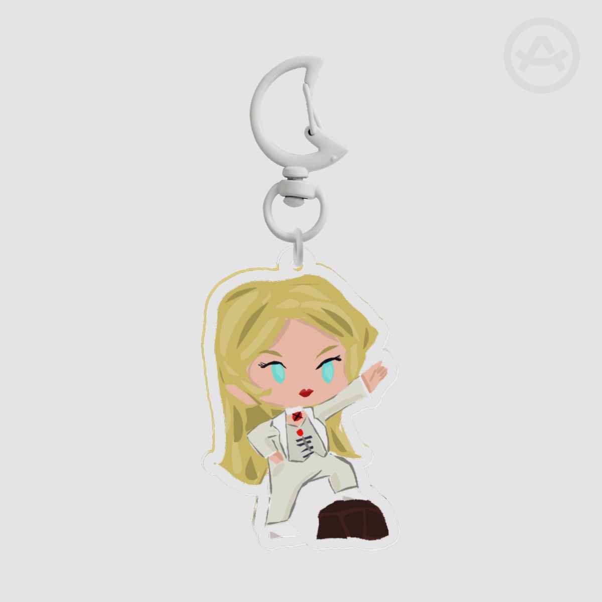 Emma Frost Acrylic Keychain