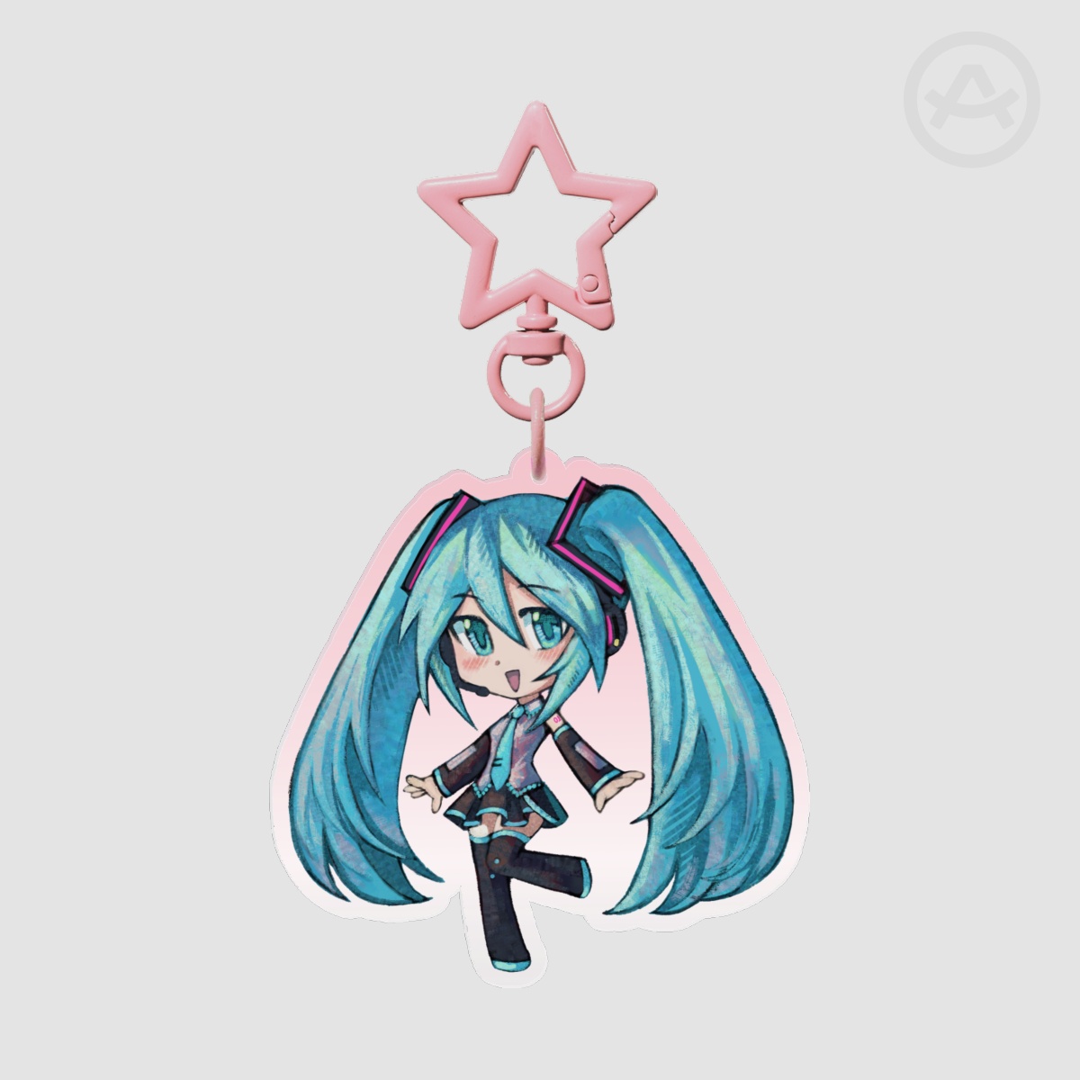 Default Miku (Keychain)