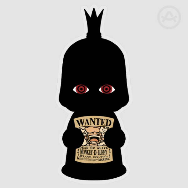 Imu Wanted Poster v2 Stickers