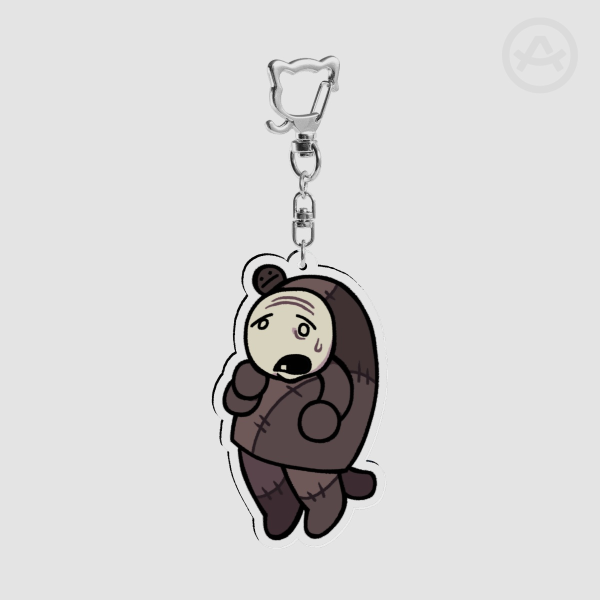 Frank - Clear Acrylic Keychain