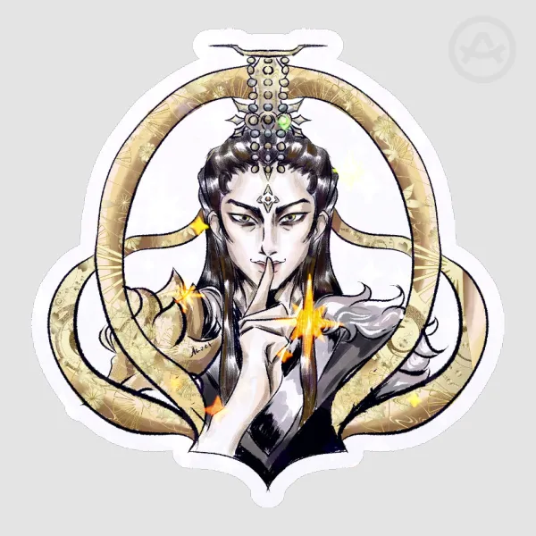 Jun Wu Sticker Heaven officials blessing