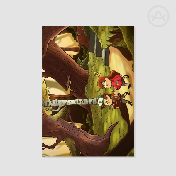 Dipper and Mabel Poster