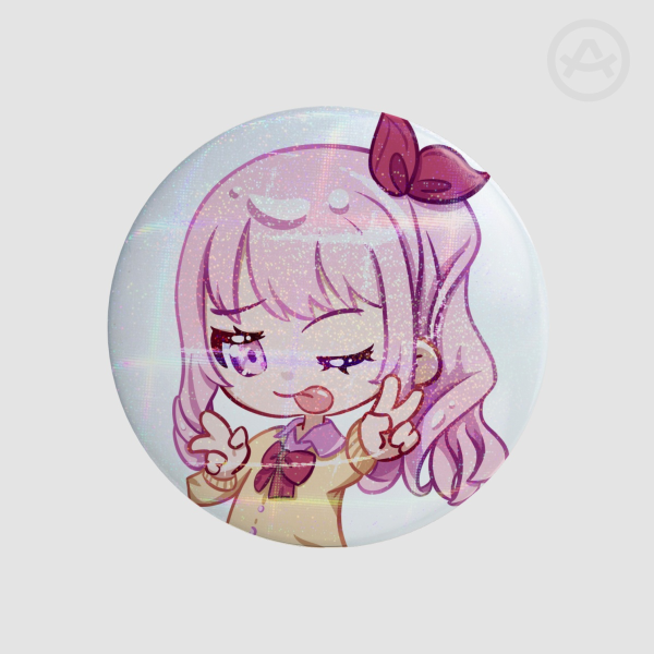 Mizuki Akiyama Round Badges (Button Pins)