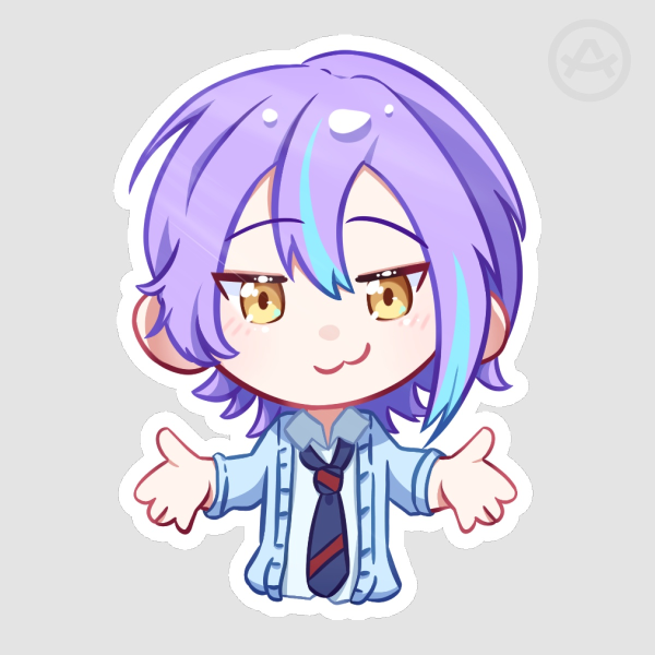 Rui Kamishiro Die Cut Stickers