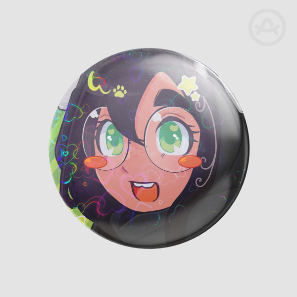 Jade Harley Button Pin