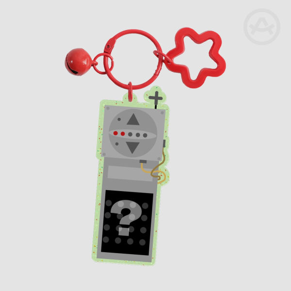 Outlast Trials Microwave Trigger Keychain