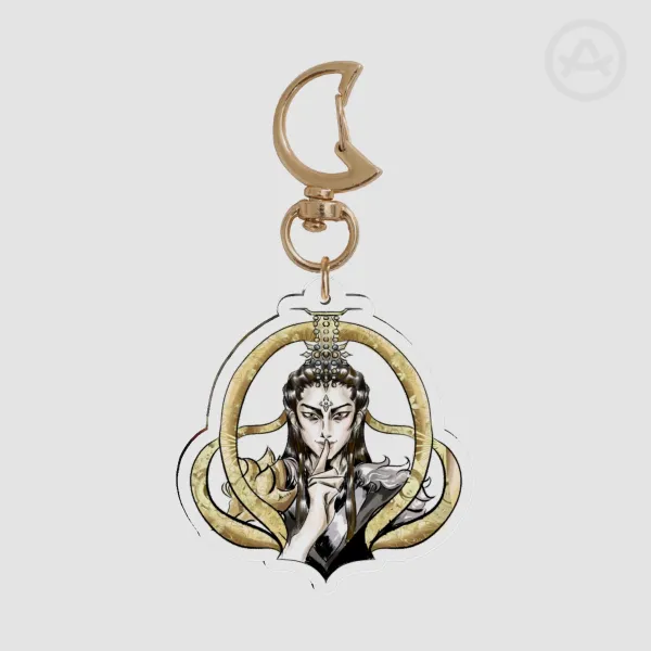 Jun wu Clear Acrylic Keychains