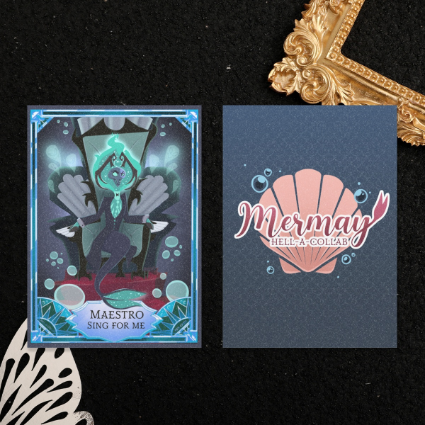 Maestro- Holographic trading card - Hellacollab Mermay collection