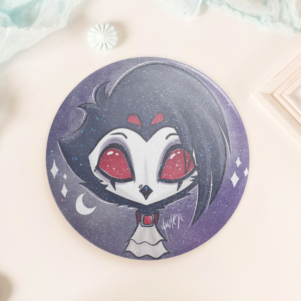 Chibi Goth Stolas Badge