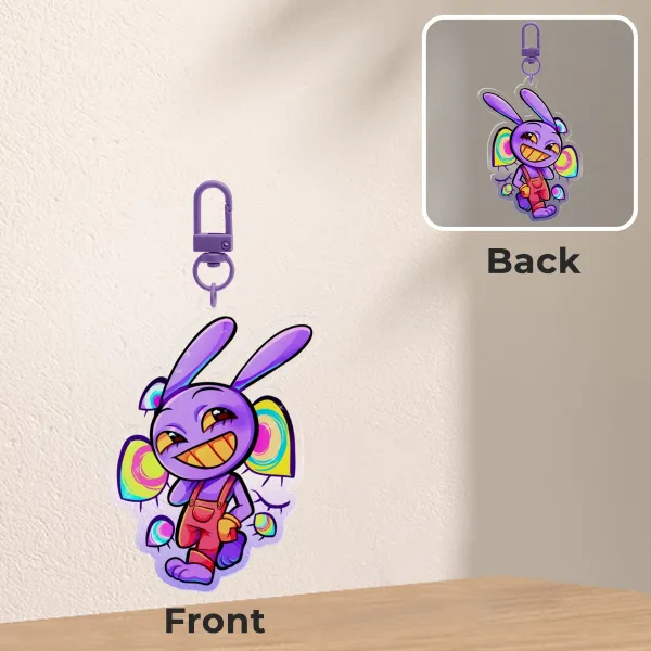 jax digital circus keychain!!
