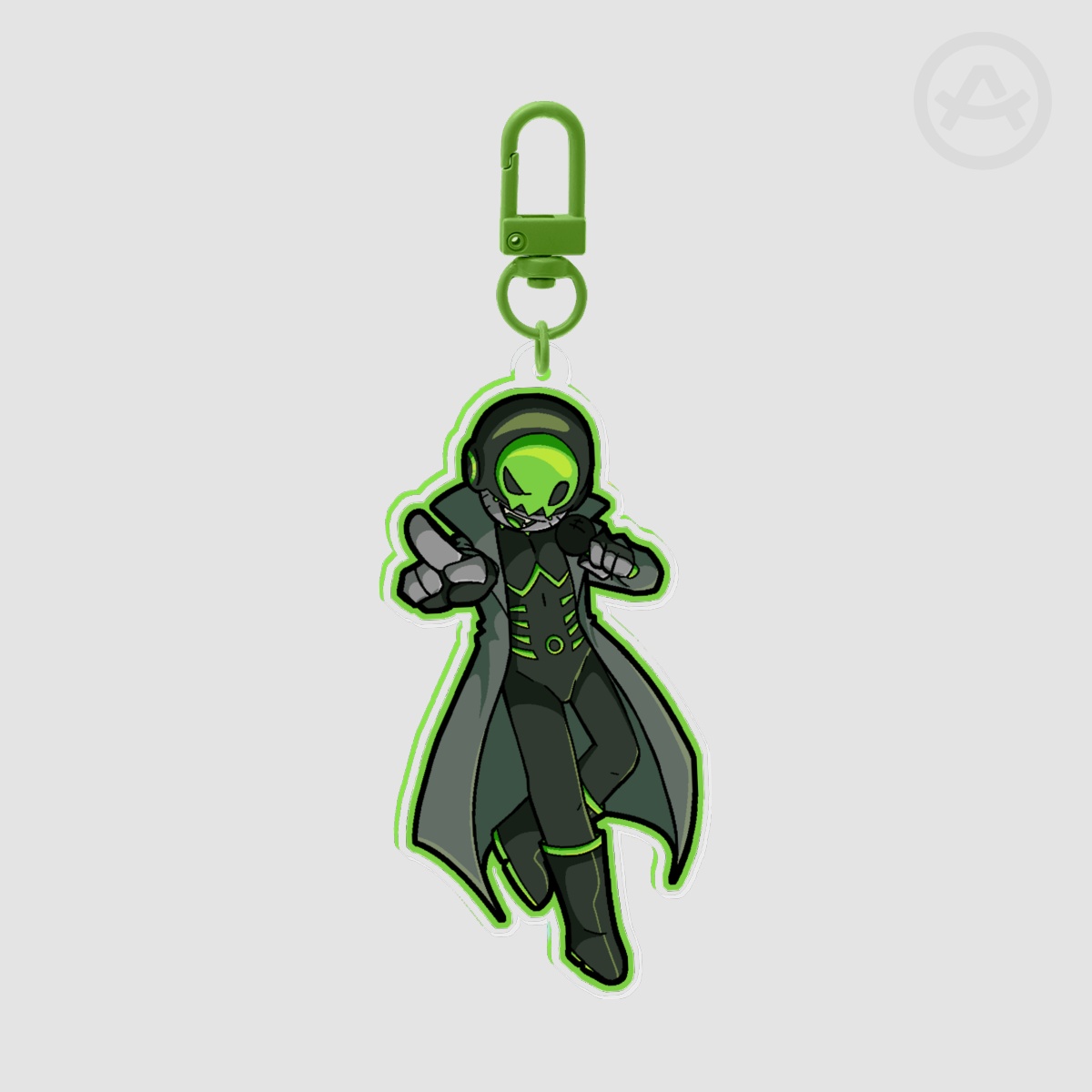 [The Living Tombstone] Rust Keychain