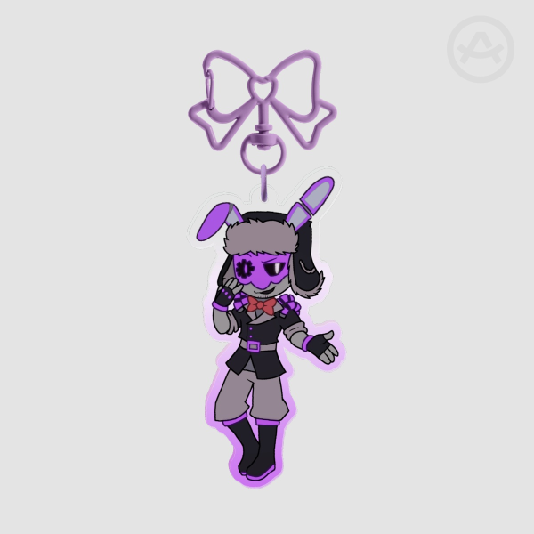 Bonnie Tesla Keychain!