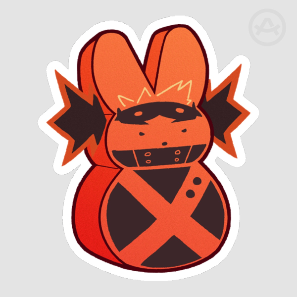 EXPLOSION HeroMallow | Matte Sticker
