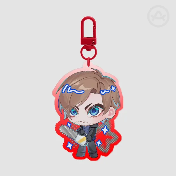 Resident Evil Leon Keychains