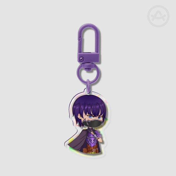 Hansu Broken Glass Keychain