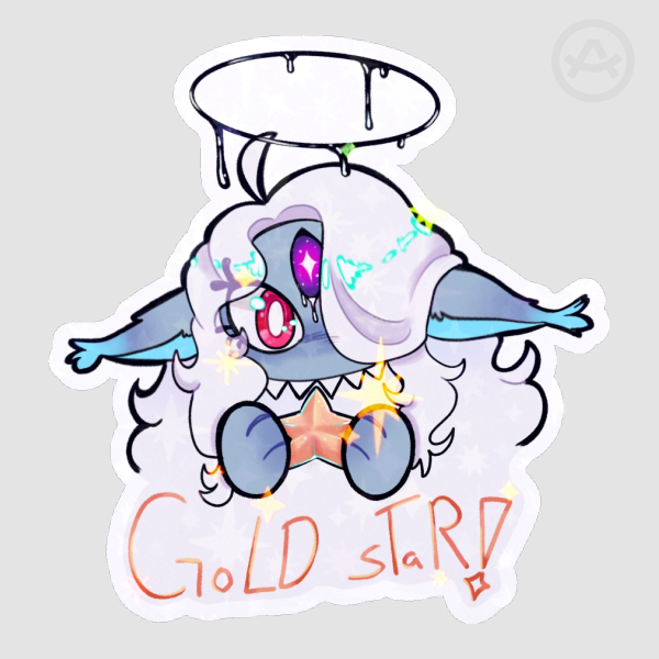 Gold Star - The Narrator - Die Cut Sticker