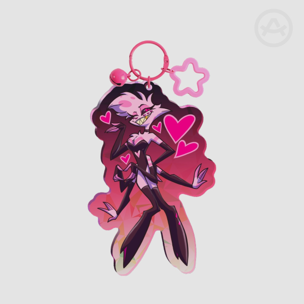 Fashion Angel - Shattered Holo Acrylic Keychain