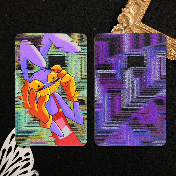 Abstracting Jax Holo Card V1
