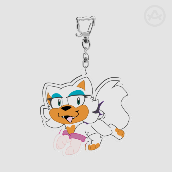 Kitty Rouge-Acrylic Keychains