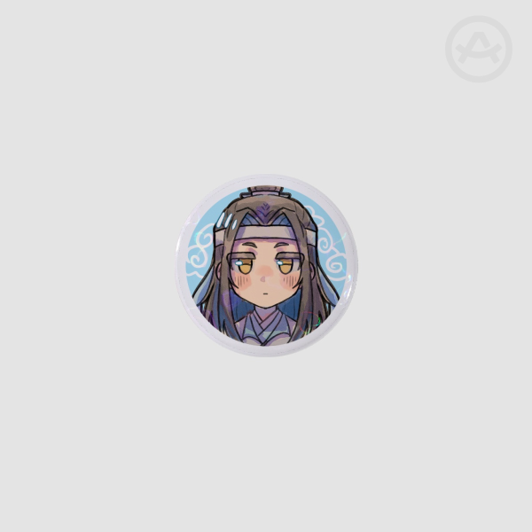 Lan Wangji Button Pin