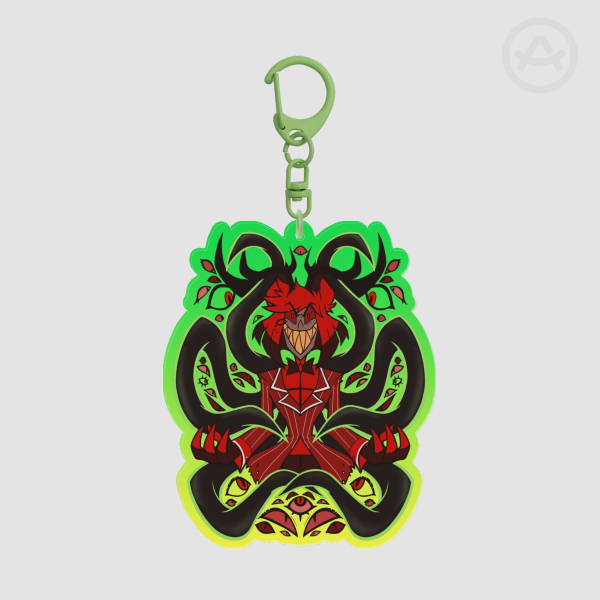Alastor's Wrath - Double Sided Acrylic Keychain