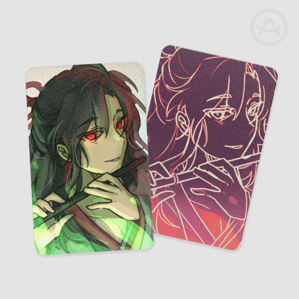 Wei Wuxian Holographic Photocards