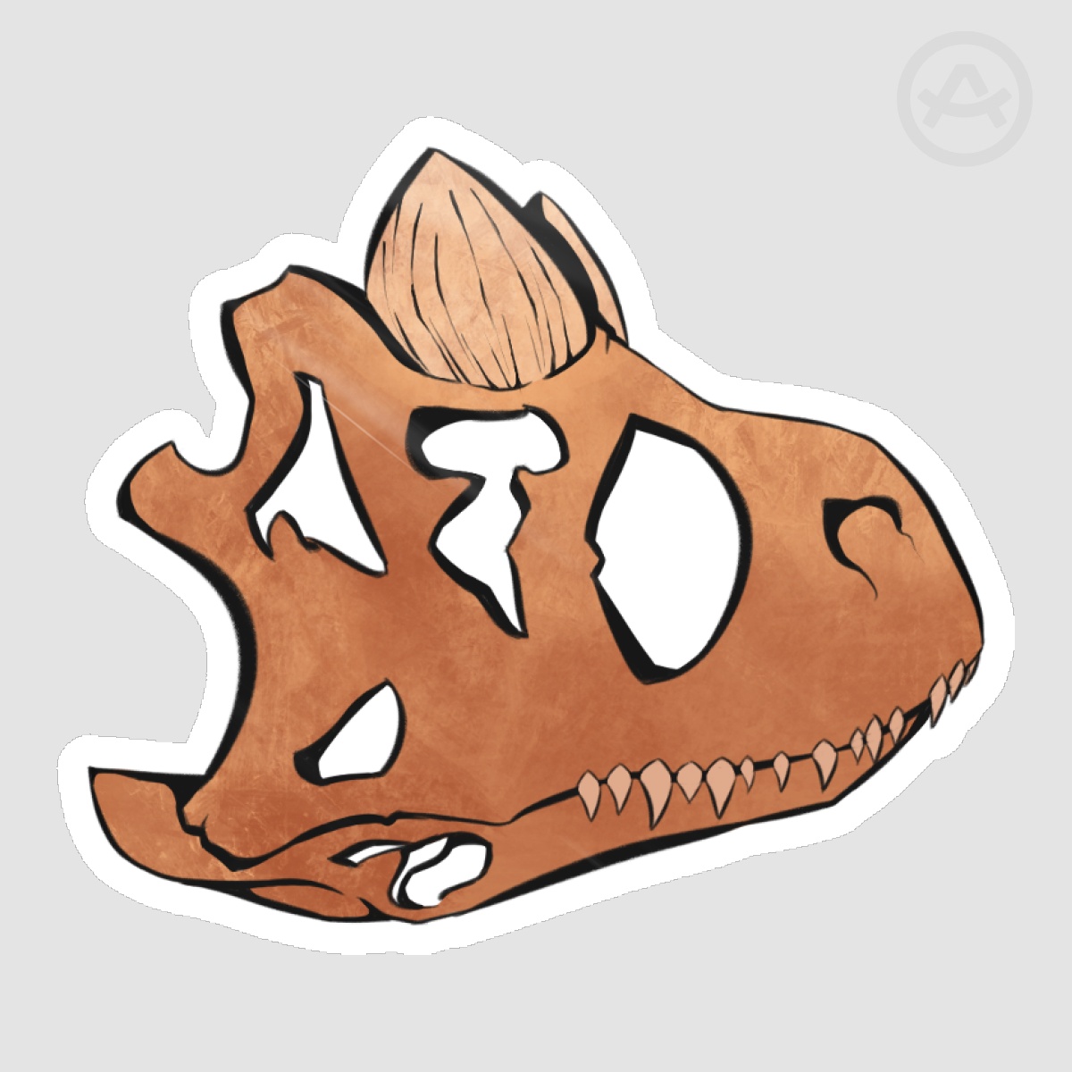 Carnotaurus Die Cut Sticker