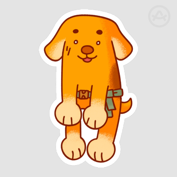 Arin Doggy - Matte Sticker