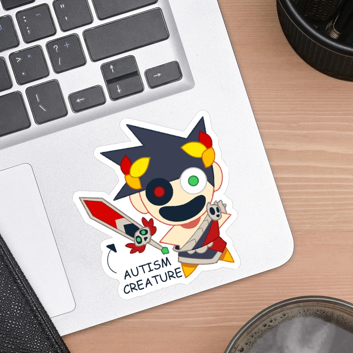 ST-05"Zagreus Autism Creature -Hades" - Die Cut Stickers
