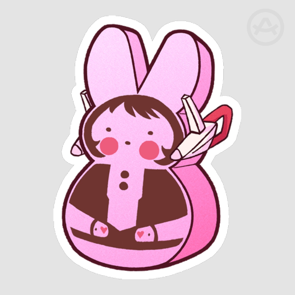 ZERO GRAVITY HeroMallow | Matte Sticker