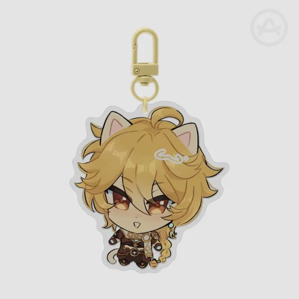 Aether Kitty Expoxy Keychain