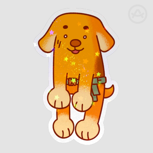 Arin Doggy - Holo Sticker
