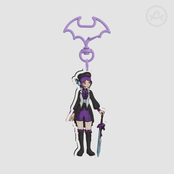 Vampire Defoko 8cm Keychain